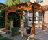 8x12 Arched Cedar Pergola Kit, Thornton, Colorado