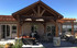 14x14 Grand Cedar Pavilion with Two Attached 9x10 Classic Cedar Pergolas, Reno, Nevada