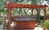 hot tub pergola kit - Everlynn cedar pergola kit