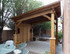 10x10 Rough Sawn Cedar Lean to with privacy wall, Albuquerque, NM