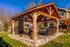 16x16 Cedar Gable Pavilion with Third Gable, Bartlett, IL