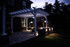 Lexington SC Classic Vinyl Pergola at twilight Lexington SC Classic Vinyl Pergola at twilight