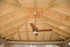 Traditional Hip Roof Pavilion Pressure Treated Pine 1x6 Tongue and Groove Ceiling with 2x6 Rafters