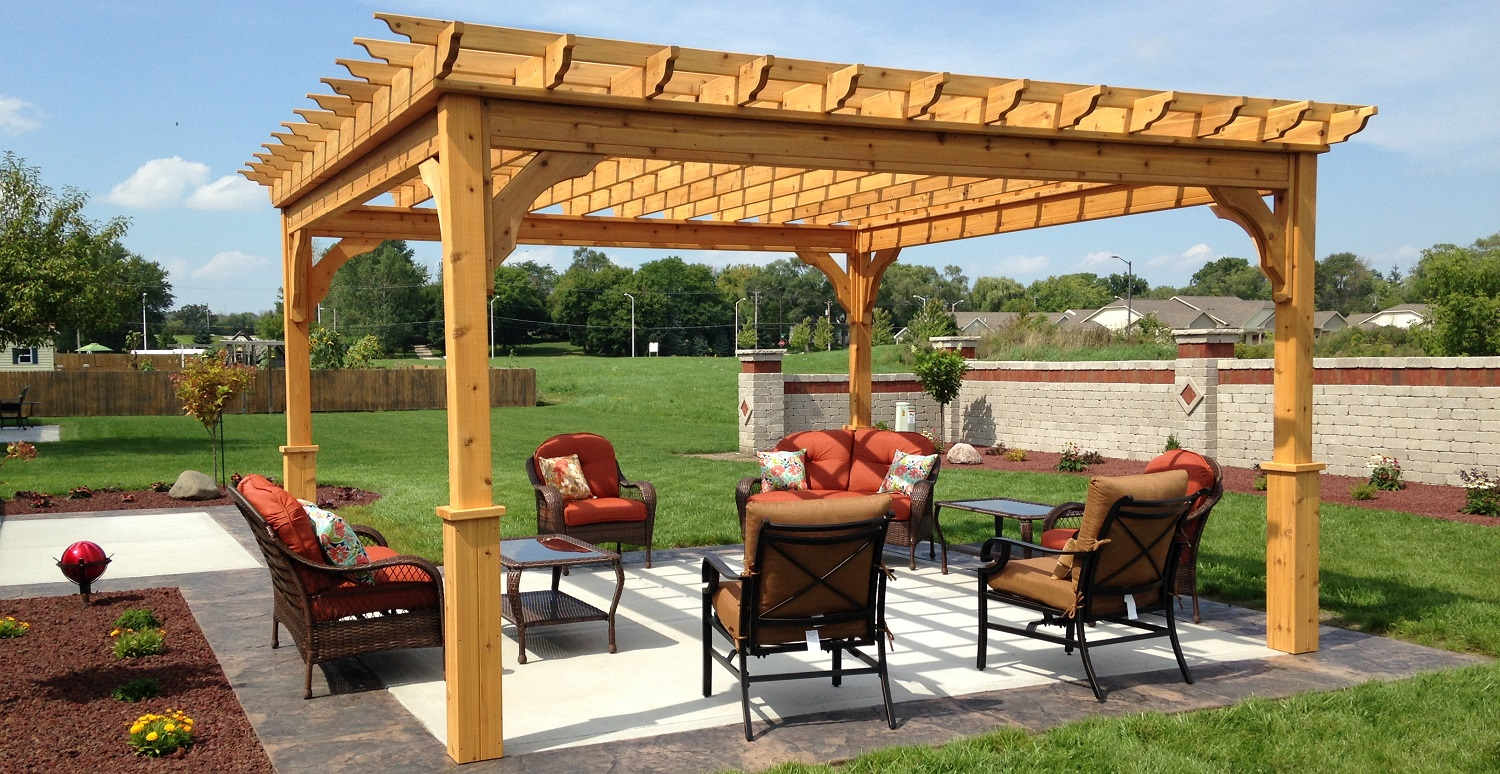Pergola Kits USA.com Cedar Pergola Kits - Pergola Kits USA.com