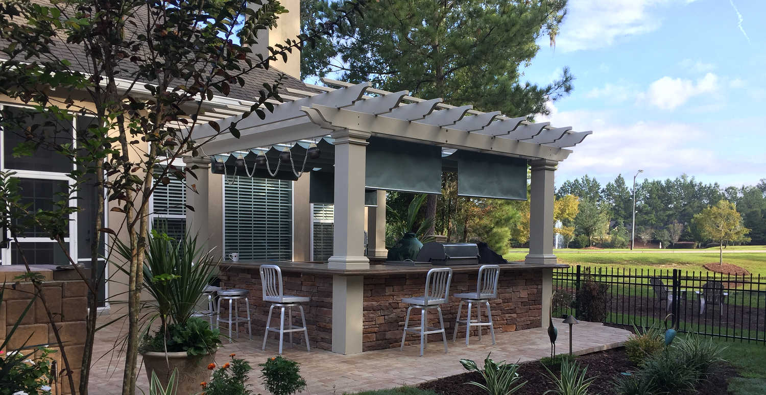 Pergola Kits USA.com Pergola Kits + Retractable Canopy - Pergola Kits USA.com