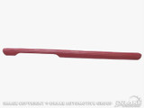 67-68 Ford Mustang Armaturenbrett - Unterhalb Handschuhfach - Rot