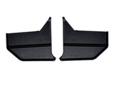 67-68 Ford Mustang (Convertible) Fußraumverkleidung - Schwarz - Ohne Lautsprecher Links und Rechts