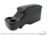 64-73 Ford Mustang Mittelkonsole - Scott Drake - Kurz - Humphugger - Schwarz