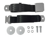 64-73 Ford Mustang Sicherheitsgurt - Zweipunktgurt - Schwarz