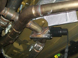 05-14 Ford Mustang Ausschnitt für Abgasanlage