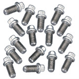 64-73 Ford Mustang Schraube Fächerkrümmer - Edelstahl - 3/4 " - Sechskant - Set