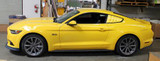 15-23 Ford Mustang Aufsatz für Scheibe - Geschlitzt - Schwarz
