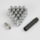 64-73 Ford Mustang Radschrauben-/Radmuttersatz - Chrom - M12x1,5