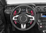 15-23 Ford Mustang Schaltwippen - Verlängerung - Rot