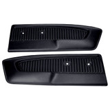 64-66 Ford Mustang Set Türverkleidung - Pony - Schwarz Links und Rechts