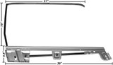 67-68 Ford Mustang (Hardtop) Rahmen Türscheibe Rechts