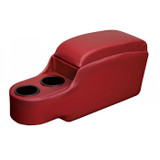 65-67 Ford Mustang Mittelkonsole - Standard Classic - Rot - Sierra Struktur - mit original Konsole