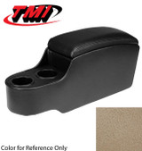 65-67 Ford Mustang Mittelkonsole - Classic Standard Konsole - Helles Parchment - Sierra Struktur - mit original Konsole