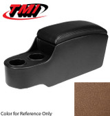 65-73 Ford Mustang (Convertible) Mittelkonsole - Classic Standard Konsole - Saddle - Sierra Struktur - ohne original Konsole