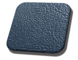 64-65 Ford Mustang (Convertible) Sitzbezüge - Standard - Bench Seat - Blau - Vorne und hinten