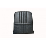 64-65 Ford Mustang Panel Rückseite Sitz - Standard - Mit Tasche - Schwarz