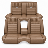 64-66 Ford Mustang (Hardtop) Sitzbezüge - Deluxe Pony - Bench Seat - Palomino -