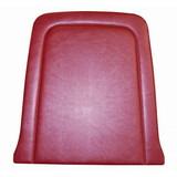 64-65 Ford Mustang Panel Rückseite Sitz - Deluxe - Ohne Tasche - Rot