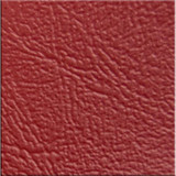 64-67 Ford Mustang Panel Rückseite Sitz - Deluxe - Mit Tasche - Bright Red