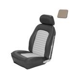 64-66 Ford Mustang (Hardtop) Sitzbezüge - Standard Sport - Weiß -