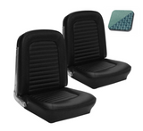 1966 Ford Mustang Sitzbezüge - Standard - Türkis - Vorne