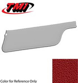 67-68 Ford Mustang (Fastback/Hardtop) Sonnenblenden Set - Hellrot