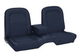 1967 Ford Mustang (Hardtop) Sitzbezüge - Standard - Bench Seat - Blau - Vorne und hinten
