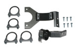 68-70 Ford Mustang Komplettset Auspuffhalterung - Einflutig - 2 1/4 "