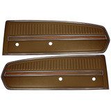 1968 Ford Mustang Set Türverkleidung - Deluxe - Nugget Gold Links und Rechts