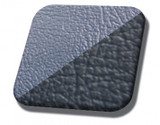 1968 Ford Mustang (Hardtop) Sitzbezüge - Standard - Blau - Vorne und hinten