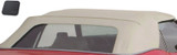 69-70 Ford Mustang (Convertible) Cabrioverdeck - Pinpoint Vinyl - Schwarz