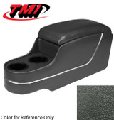 65-73 Ford Mustang (Fastback/Hardtop) Mittelkonsole - Deluxe Pony Style - Ivy Gold - Corinthian Struktur - ohne original Konsole
