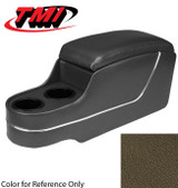 65-73 Ford Mustang (Fastback/Hardtop) Mittelkonsole - Deluxe Pony Style - Medium Grün - Corinthian Struktur - ohne original Konsole