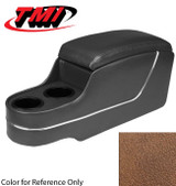 65-73 Ford Mustang (Convertible) Mittelkonsole - Deluxe Pony Konsole - Ingwer - Corinthian Struktur - ohne original Konsole