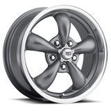 67-73 Ford Mustang Felge - Classic Wheel 15x8 Aluminium Grau
