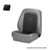 1969 Ford Mustang (Hardtop) Sitzbezüge - Standard Sport - Schwarz - Vorne und hinten