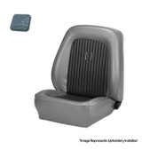 1969 Ford Mustang (Fastback) Sitzbezüge - Standard Sport - Hellblau - Vorne und hinten