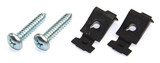 64-66 Ford Mustang Clip für Armauflage an Tür - Set - Mit Schrauben
