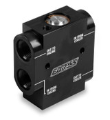 Motoröl Thermostat - Aluminium - Schwarz