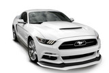 15-17 Ford Mustang Lufthutze Motorhaube - Matt Schwarz (35271411)