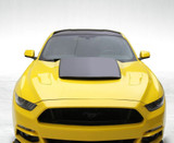 15-17 Ford Mustang Lufthutze Motorhaube - Matt Schwarz (35271411)