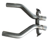 11-14 Ford Mustang (5.0) Hosenrohr - Mit Sidepipe-Anschluss