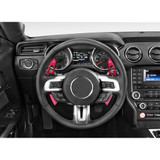 15-23 Ford Mustang Schaltwippen - Verlängerung - Silber