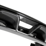 15-17 Ford Mustang Stoßstangenansatz - Diffusor Carbon GT350 Style Hinten
