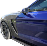 15-17 Ford Mustang Kotflügel - Carbon, GT350 Style, (1cm Breiter)